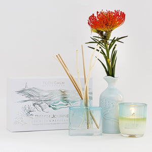 Beach Journey - Sea Kelp & Peppermint - Candle and Diffuser Duo Set