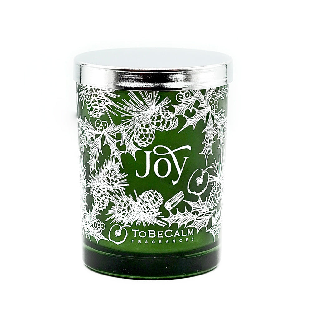 To Be Calm Joy - Apple & Cinnamon - Large Soy Candle