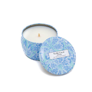 To Be Calm Happiness - Sea Salt & Peppermint Mini Soy Candle